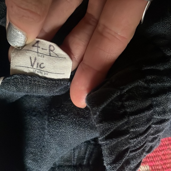 Elizabeth Suzann 100% Linen Pants -Clyde Pants 4-R - Picture 5 of 5